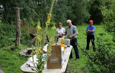 Spacer 4 sierpnia "Na szlaku walk powstańczych" Waśni&oacute;w-Nowa Słupia-Św. Krzyż-Mirogonowice-Momina 46