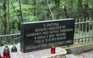 Spacer 4 sierpnia "Na szlaku walk powstańczych" Waśni&oacute;w-Nowa Słupia-Św. Krzyż-Mirogonowice-Momina 67