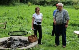 Spacer 4 sierpnia "Na szlaku walk powstańczych" Waśni&oacute;w-Nowa Słupia-Św. Krzyż-Mirogonowice-Momina 45