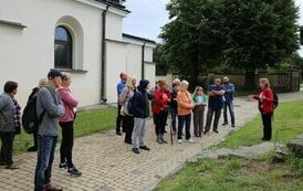 Spacer 4 sierpnia "Na szlaku walk powstańczych" Waśni&oacute;w-Nowa Słupia-Św. Krzyż-Mirogonowice-Momina 79
