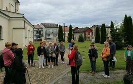 Spacer 4 sierpnia "Na szlaku walk powstańczych" Waśni&oacute;w-Nowa Słupia-Św. Krzyż-Mirogonowice-Momina 85