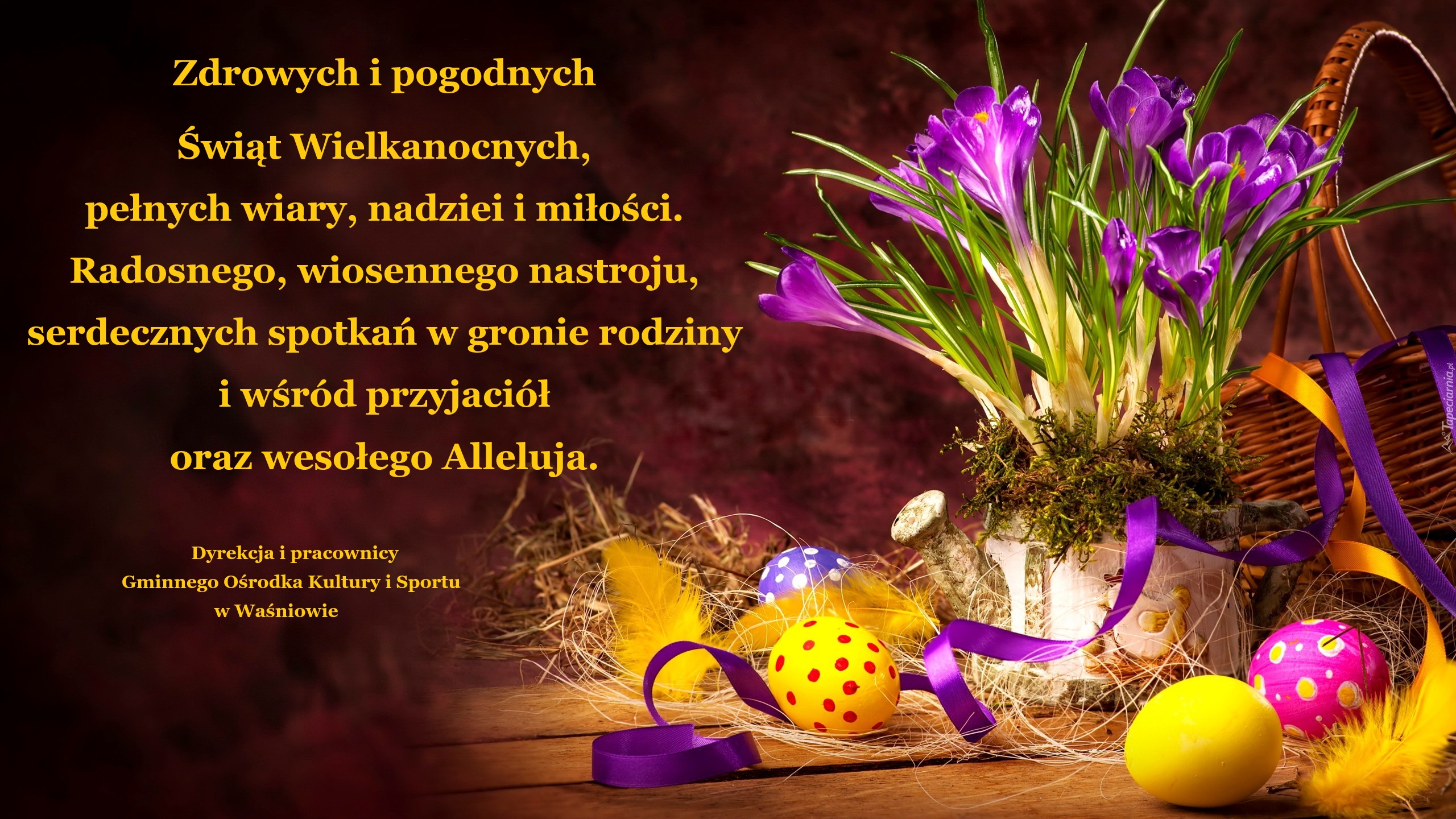 życzenia wielkanocne 2026