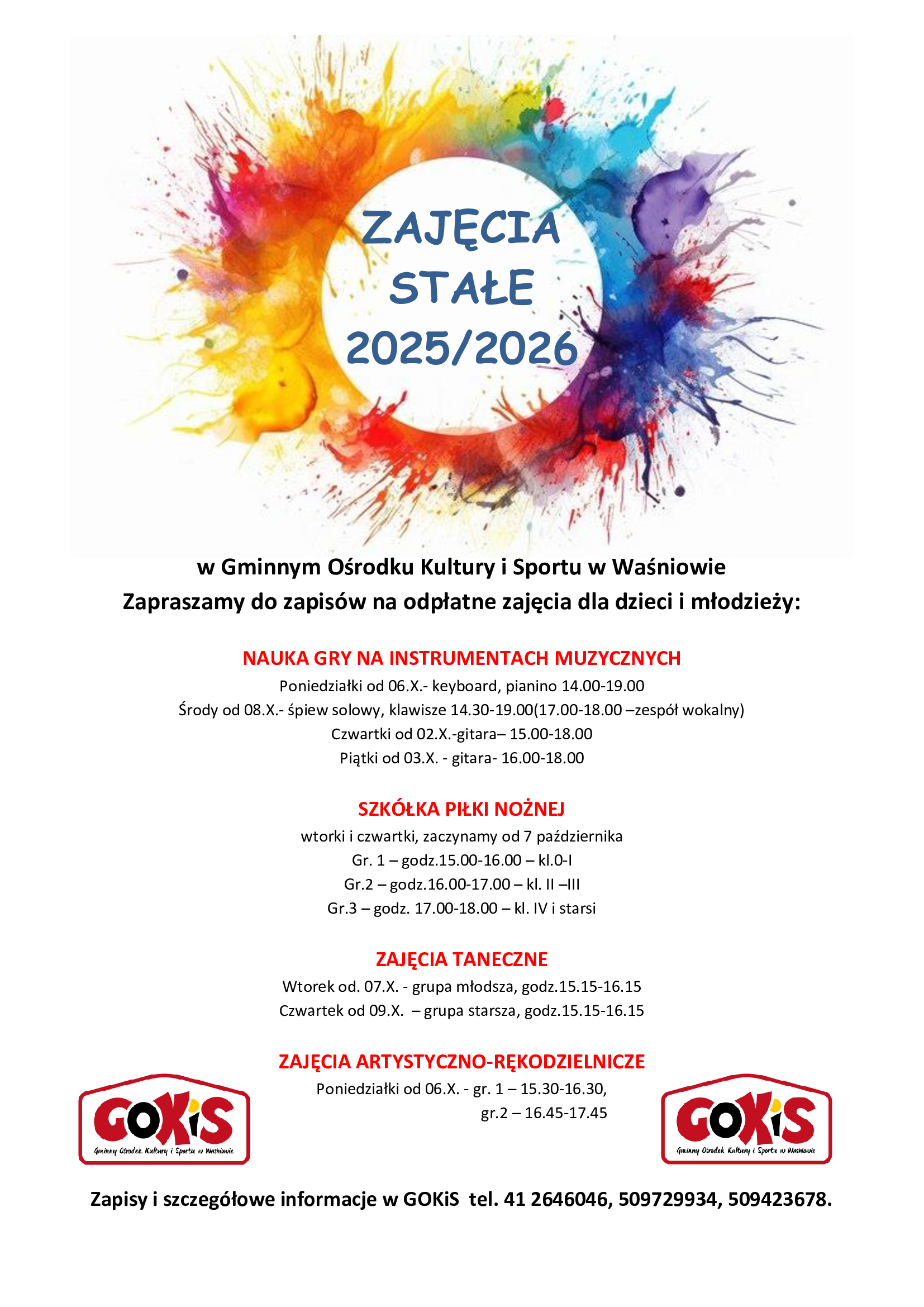 zajecia stałe 