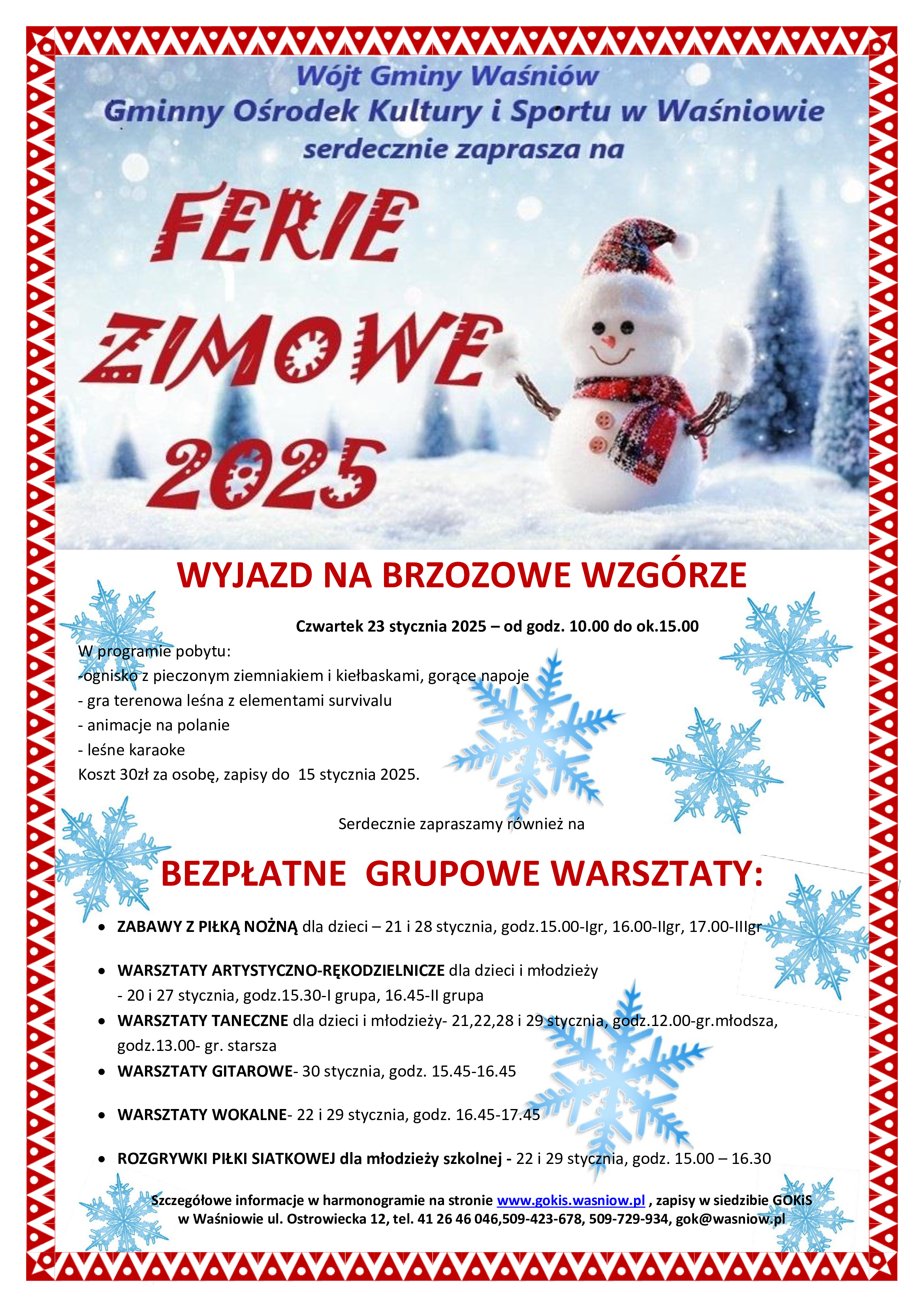 plakat ferie