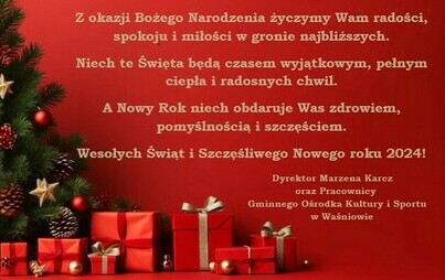 Zdjęcie do Życzenia Świąteczne 2023
