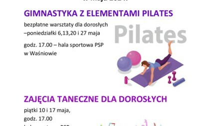 Zdjęcie do Zapraszamy na zajęcia dla dorosłych!