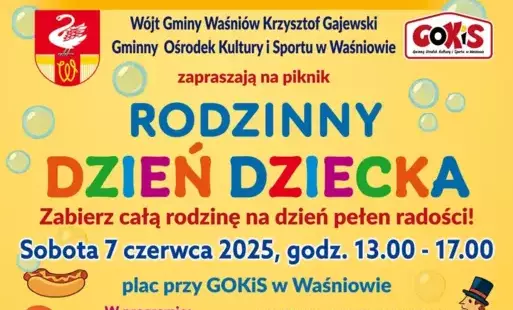 Zdjęcie do Zapraszamy na Dzień Dziecka 7 czerwca 2025!